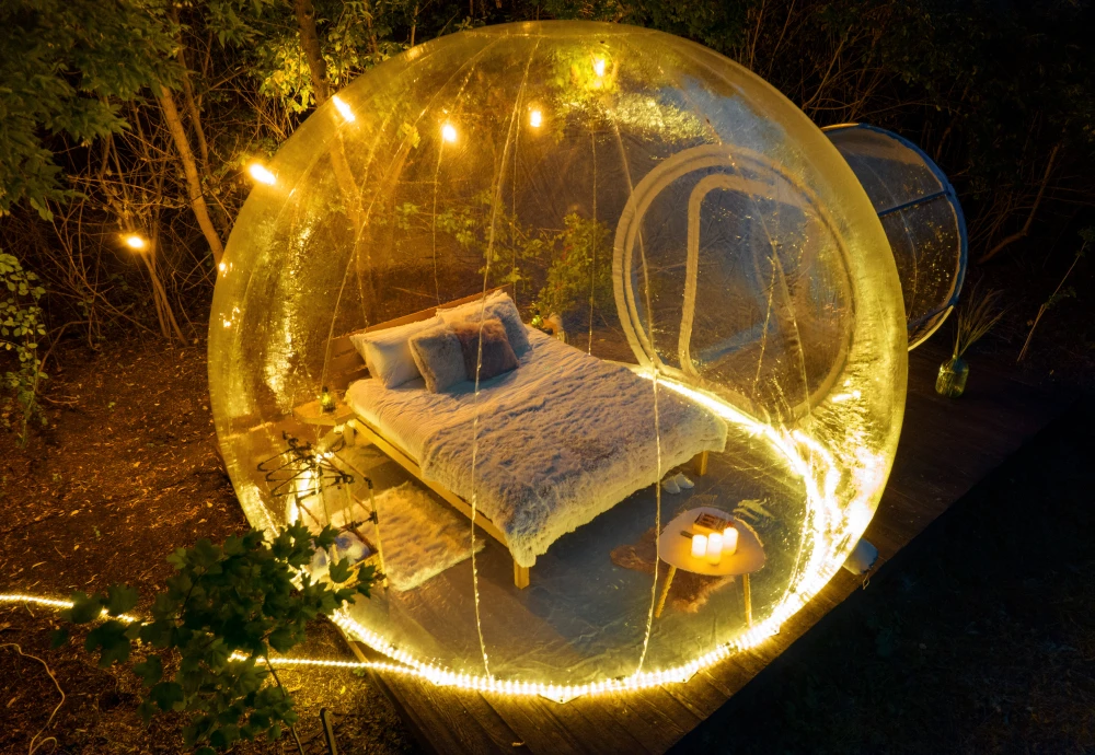 best transparent inflatable bubble tent